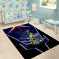 Personalized Cape Verde Blue Sharks Area Rug African Pride Dynamic Stadium Soccer Graphic Art