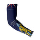 Personalized Cape Verde Blue Sharks Arm Sleeves African Pride Dynamic Stadium Soccer Graphic Art