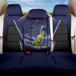 Personalized Cape Verde Blue Sharks Back Car Seat Cover African Pride Dynamic Stadium Soccer Graphic Art