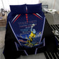 Personalized Cape Verde Blue Sharks Bedding Set African Pride Dynamic Stadium Soccer Graphic Art