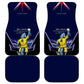 Personalized Cape Verde Blue Sharks Car Mats African Pride Dynamic Stadium Soccer Graphic Art