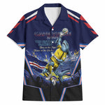 Personalized Cape Verde Blue Sharks Hawaiian Shirt African Pride Dynamic Stadium Soccer Graphic Art