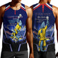Personalized Cape Verde Blue Sharks Men Tank Top African Pride Dynamic Stadium Soccer Graphic Art