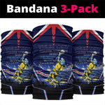 Personalized Cape Verde Blue Sharks Neck Gaiter African Pride Dynamic Stadium Soccer Graphic Art
