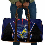 Personalized Cape Verde Blue Sharks Travel Bag African Pride Dynamic Stadium Soccer Graphic Art