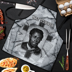 Nat Turner Apron Black History Rebellion - Vintage Newspaper