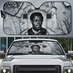 Nat Turner Auto Sun Shade Black History Rebellion - Vintage Newspaper