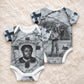 Nat Turner Baby Onesie Black History Rebellion - Vintage Newspaper