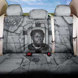 Nat Turner Back Car Seat Cover Black History Rebellion - Vintage Newspaper