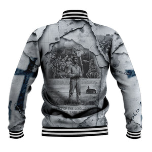 Nat Turner Baseball Jacket Black History Rebellion - Vintage Newspaper