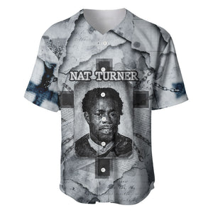 Nat Turner Baseball Jersey Black History Rebellion - Vintage Newspaper