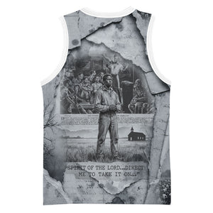 Nat Turner Basketball Jersey Black History Rebellion - Vintage Newspaper