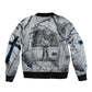 Nat Turner Bomber Jacket Black History Rebellion - Vintage Newspaper
