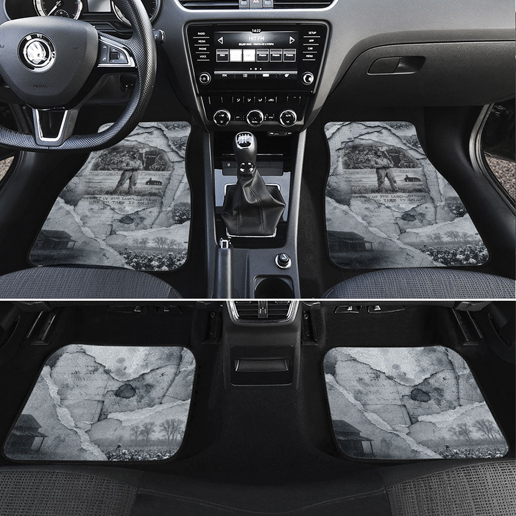 Nat Turner Car Mats Black History Rebellion - Vintage Newspaper