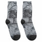 Nat Turner Crew Socks Black History Rebellion - Vintage Newspaper