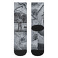 Nat Turner Crew Socks Black History Rebellion - Vintage Newspaper