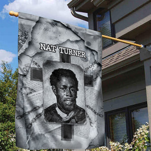 Nat Turner Garden Flag Black History Rebellion - Vintage Newspaper