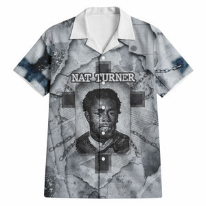 Nat Turner Hawaiian Shirt Black History Rebellion - Vintage Newspaper