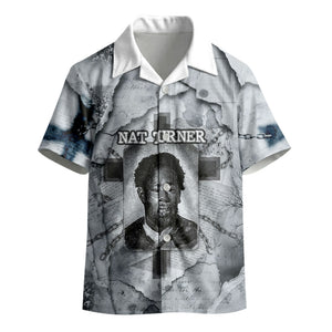 Nat Turner Kid Hawaiian Shirt Black History Rebellion - Vintage Newspaper