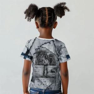 Nat Turner Kid T shirt Black History Rebellion - Vintage Newspaper