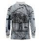 Nat Turner Long Sleeve Polo Shirt Black History Rebellion - Vintage Newspaper