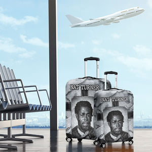 Nat Turner Luggage Cover Black History Rebellion - Vintage Newspaper