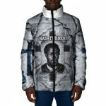Nat Turner Padded Jacket Black History Rebellion - Vintage Newspaper