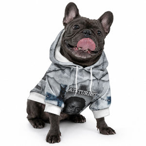 Nat Turner Pet Hoodie Black History Rebellion - Vintage Newspaper