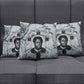 Nat Turner Pillow Cover Black History Rebellion - Vintage Newspaper