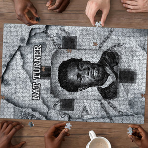Nat Turner Puzzle Black History Rebellion - Vintage Newspaper