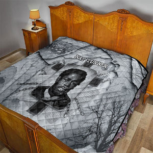 Nat Turner Quilt Black History Rebellion - Vintage Newspaper
