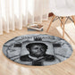 Nat Turner Round Carpet Black History Rebellion - Vintage Newspaper