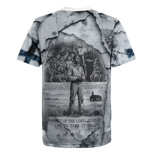 Nat Turner Rugby Jersey Black History Rebellion - Vintage Newspaper