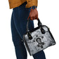 Nat Turner Shoulder Handbag Black History Rebellion - Vintage Newspaper