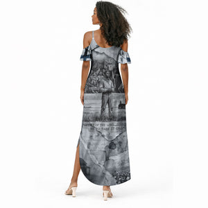 Nat Turner Summer Maxi Dress Black History Rebellion - Vintage Newspaper
