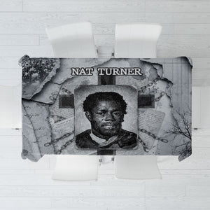 Nat Turner Tablecloth Black History Rebellion - Vintage Newspaper