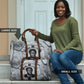 Nat Turner Travel Bag Black History Rebellion - Vintage Newspaper