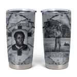 Nat Turner Tumbler Cup Black History Rebellion - Vintage Newspaper