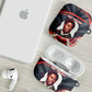 Nat Turner Black History AirPods Case Retro Pop Art Swirl Sunburst Portrait Freedom