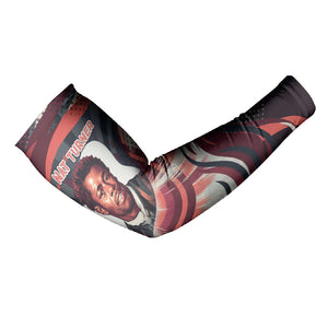 Nat Turner Black History Arm Sleeves Retro Pop Art Swirl Sunburst Portrait Freedom