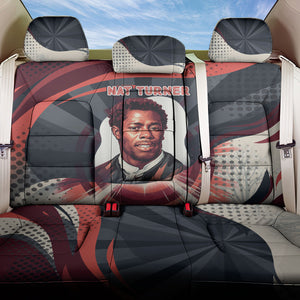 Nat Turner Black History Back Car Seat Cover Retro Pop Art Swirl Sunburst Portrait Freedom