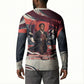 Nat Turner Black History Button Sweatshirt Retro Pop Art Swirl Sunburst Portrait Freedom