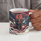 Nat Turner Black History Ceramic Mug Retro Pop Art Swirl Sunburst Portrait Freedom