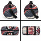 Nat Turner Black History Duffle Bag Retro Pop Art Swirl Sunburst Portrait Freedom