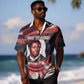 Nat Turner Black History Hawaiian Shirt Retro Pop Art Swirl Sunburst Portrait Freedom