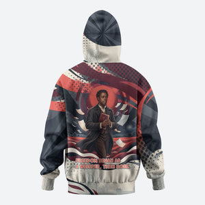 Nat Turner Black History Hoodie Retro Pop Art Swirl Sunburst Portrait Freedom