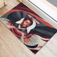 Nat Turner Black History Rubber Doormat Retro Pop Art Swirl Sunburst Portrait Freedom