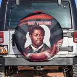 Nat Turner Black History Spare Tire Cover Retro Pop Art Swirl Sunburst Portrait Freedom