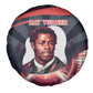Nat Turner Black History Spare Tire Cover Retro Pop Art Swirl Sunburst Portrait Freedom