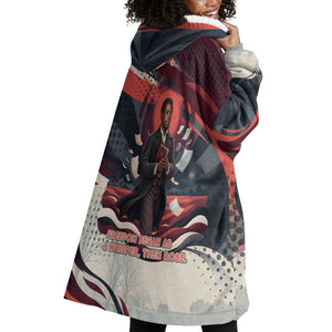 Nat Turner Black History Wearable Blanket Hoodie Retro Pop Art Swirl Sunburst Portrait Freedom